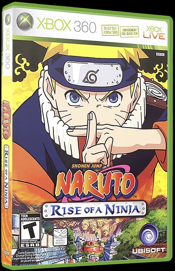 Naruto Rise of a Ninja box art