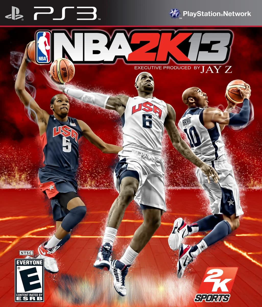 NBA 2K13 box art