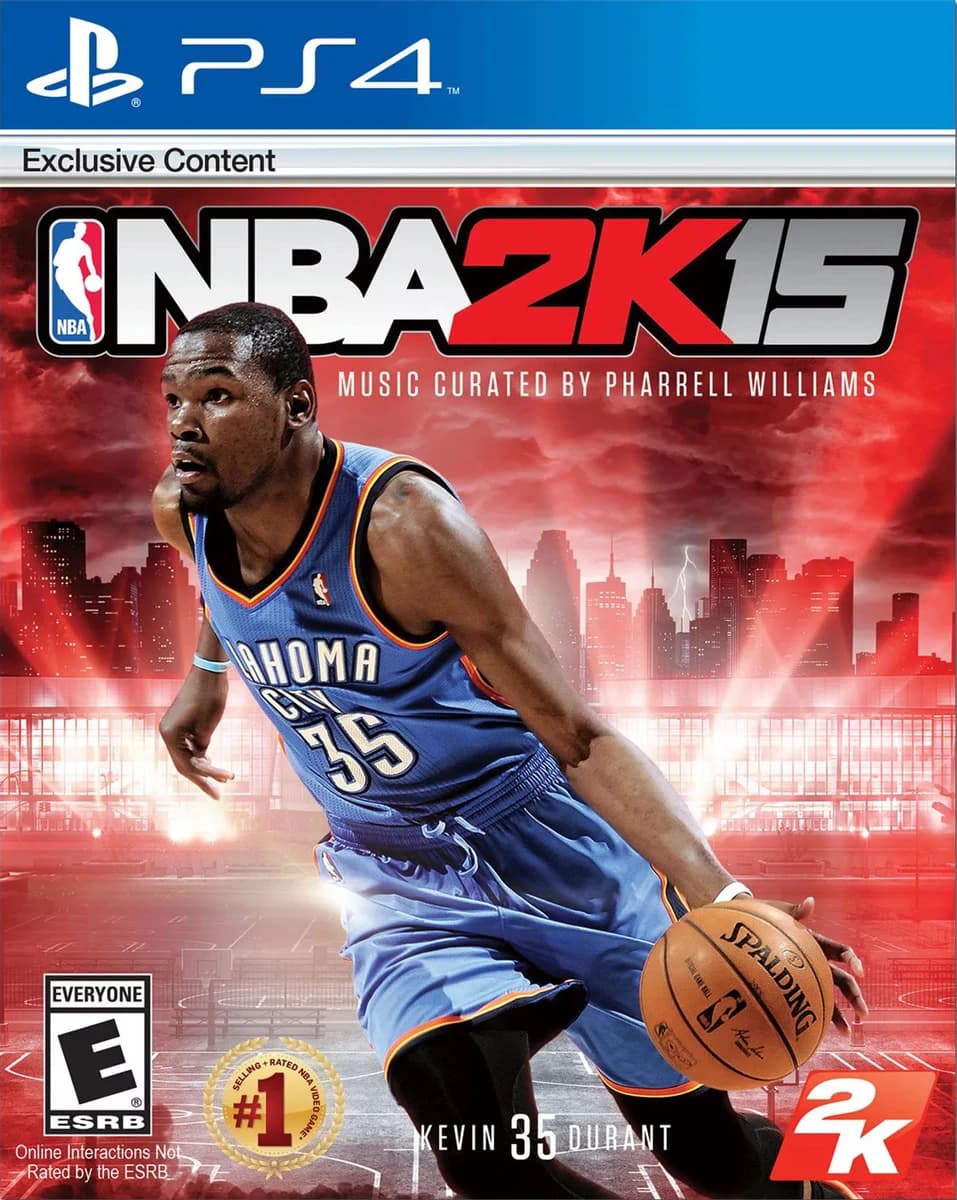 NBA 2K15 box art