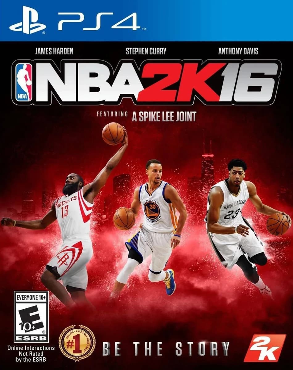 NBA 2K16 box art