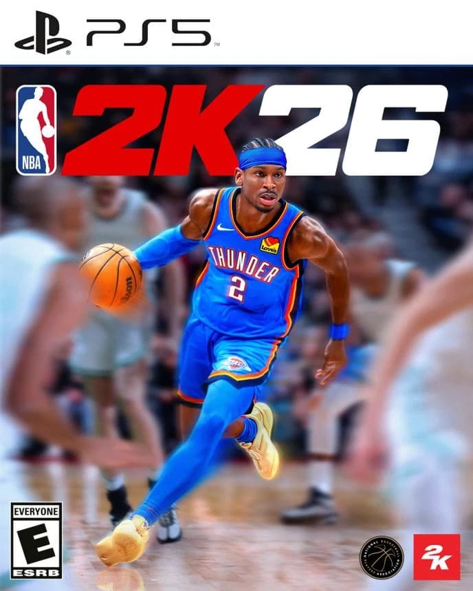 NBA 2K26 box art