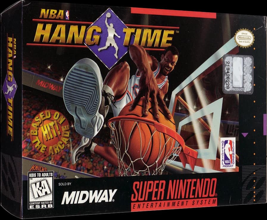 NBA Hang Time 3D box (NA)
