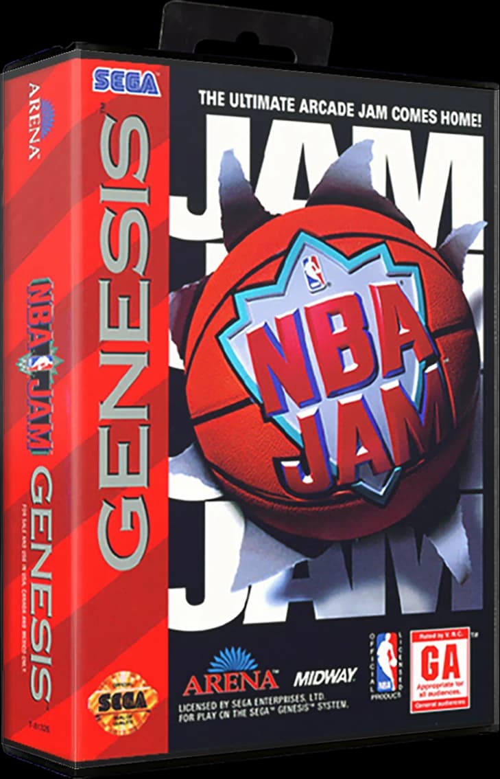 NBA Jam box art
