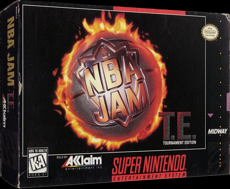 NBA Jam Tournament Edition box art