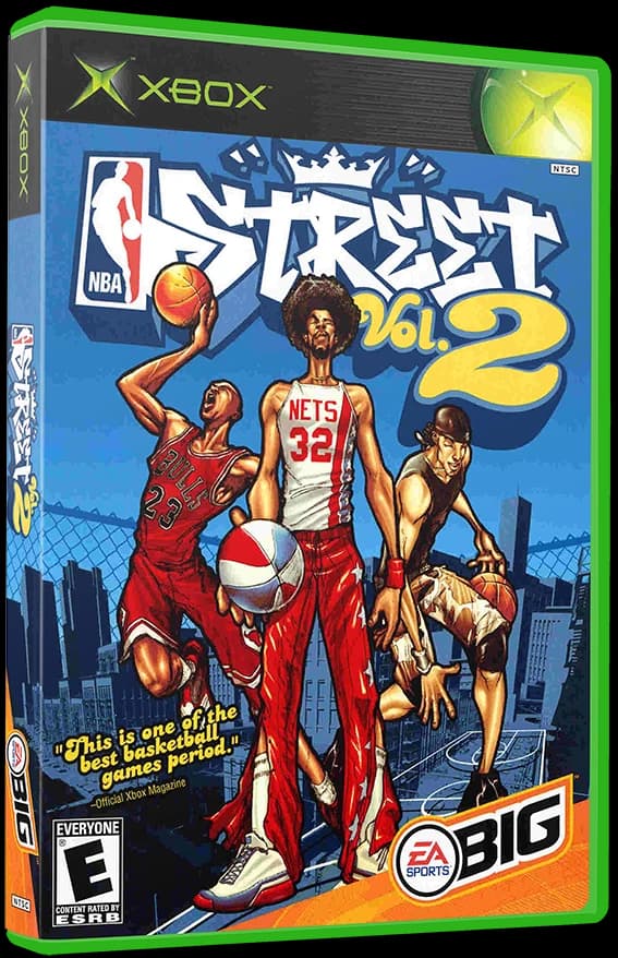 NBA Street Vol 2 3D box (NA)