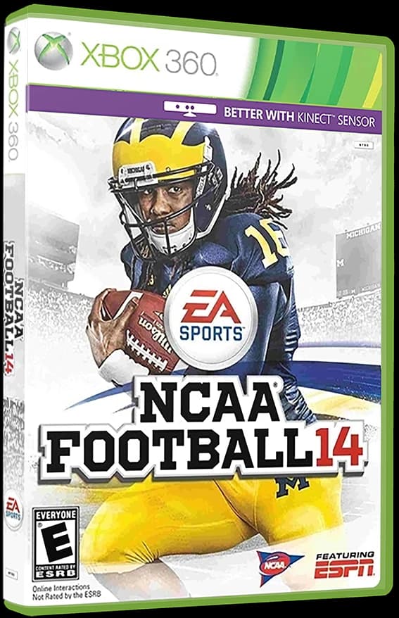 NCAA Football 14 box art