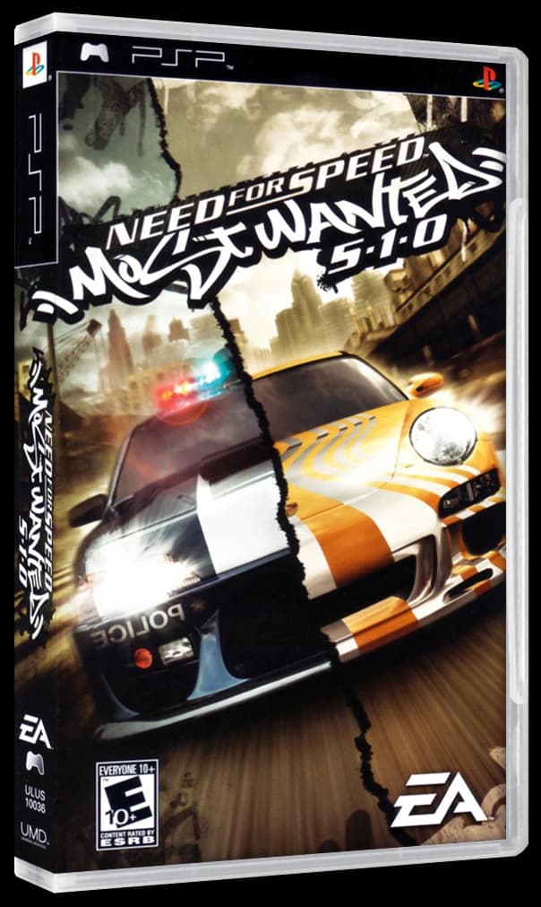 Need for Speed Most Wanted 5-1-0 box art