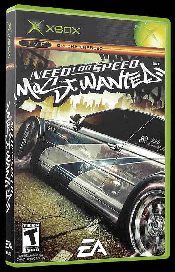 Need for Speed Most Wanted box art