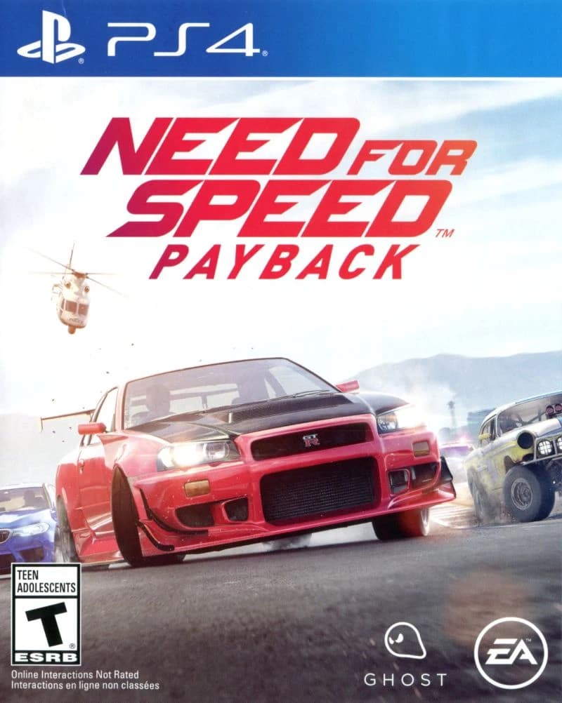 Need for Speed Payback box art