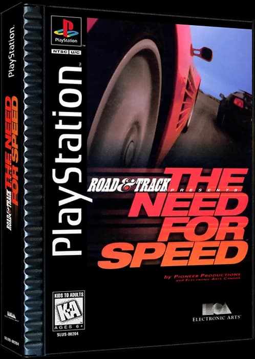 Need for Speed 3D box (NA)