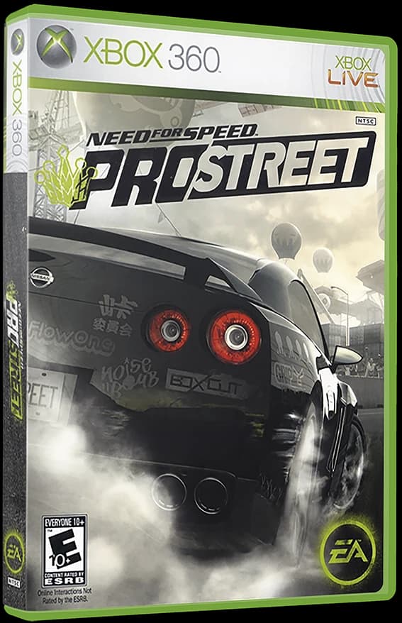 Need for Speed Prostreet 3D box (WORLD)
