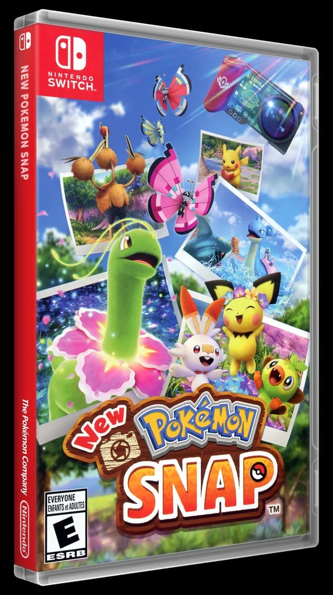 New Pokemon Snap box art