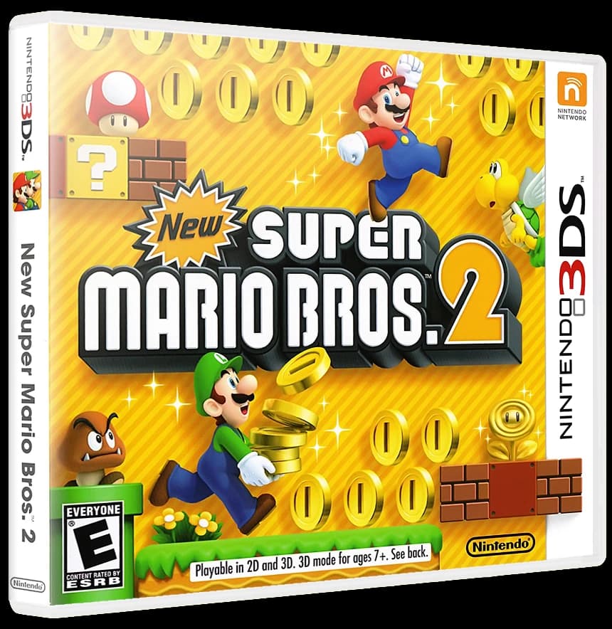 New Super Mario Bros. 2 box art