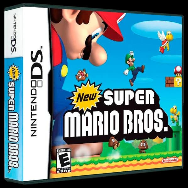 New Super Mario Bros box art