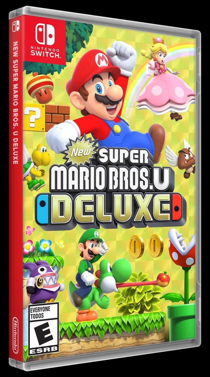 New Super Mario Bros U Deluxe box art