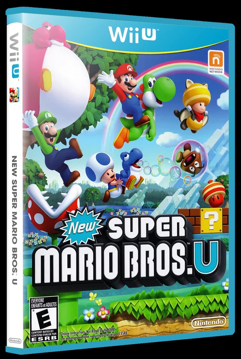 New Super Mario Bros. U box art