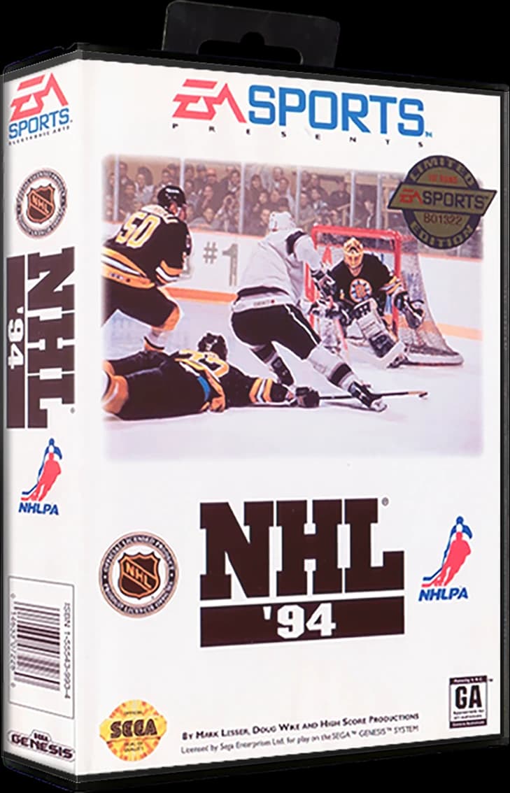 NHL 94 box art