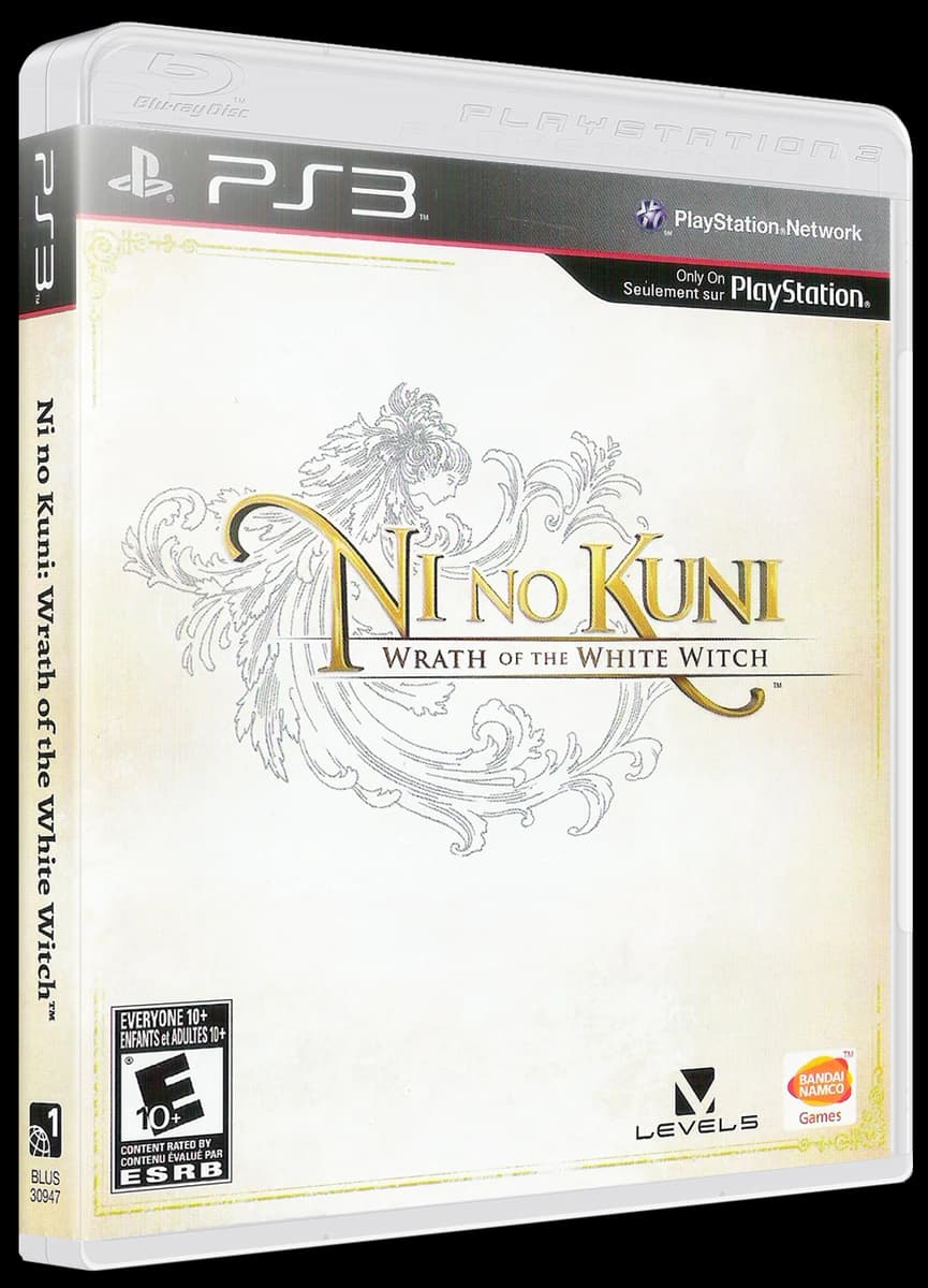 Ni No Kuni Wrath of the White Witch 3D box (NA)