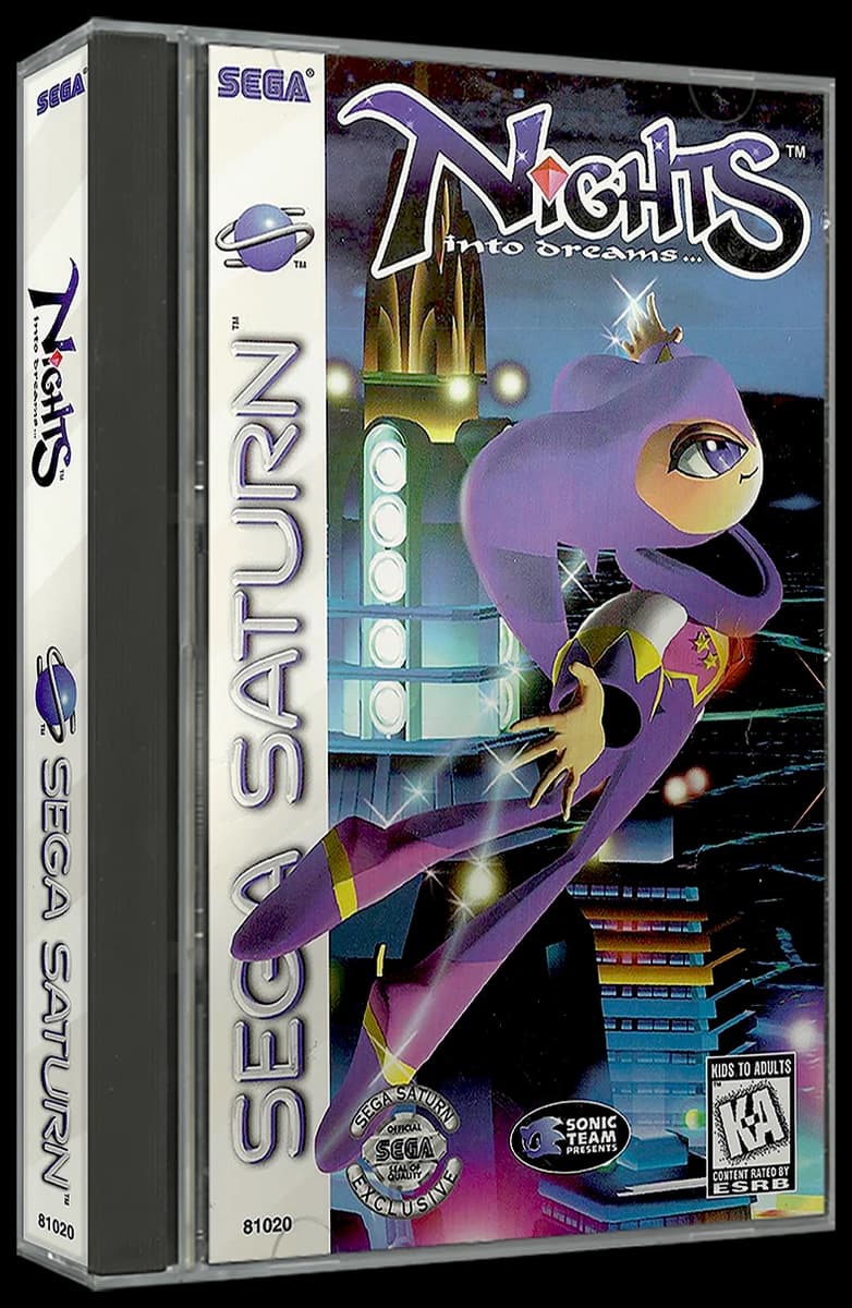 Nights into Dreams 3D box (NA)