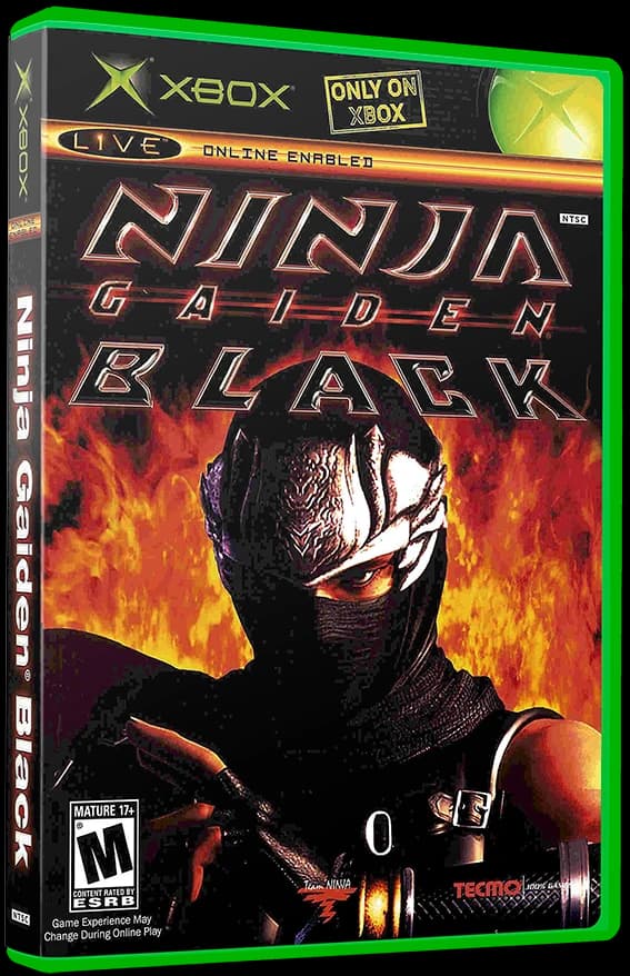 Ninja Gaiden Black box art