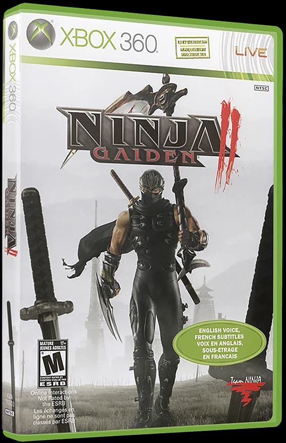 Ninja Gaiden II box art