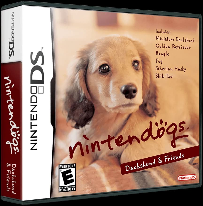 Nintendogs Dachshund and Friends box art