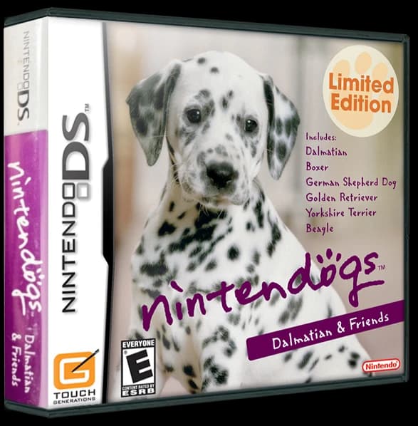 Nintendogs Dalmatian and Friends box art