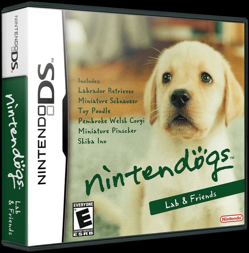 Nintendogs Lab and Friends box art
