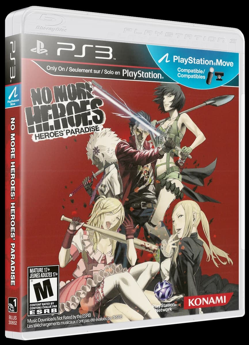 No More Heroes: Heroes' Paradise box art