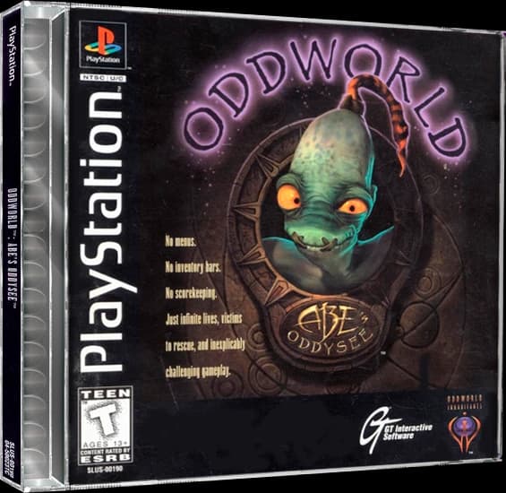 Oddworld Abe's Oddysee box art
