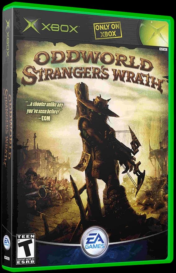 Oddworld Stranger's Wrath box art