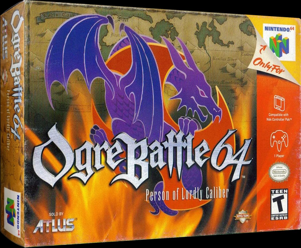 Ogre Battle 64: Person of Lordly Caliber box art