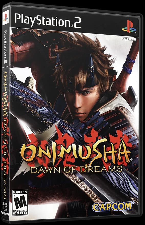 Onimusha Dawn of Dreams box art
