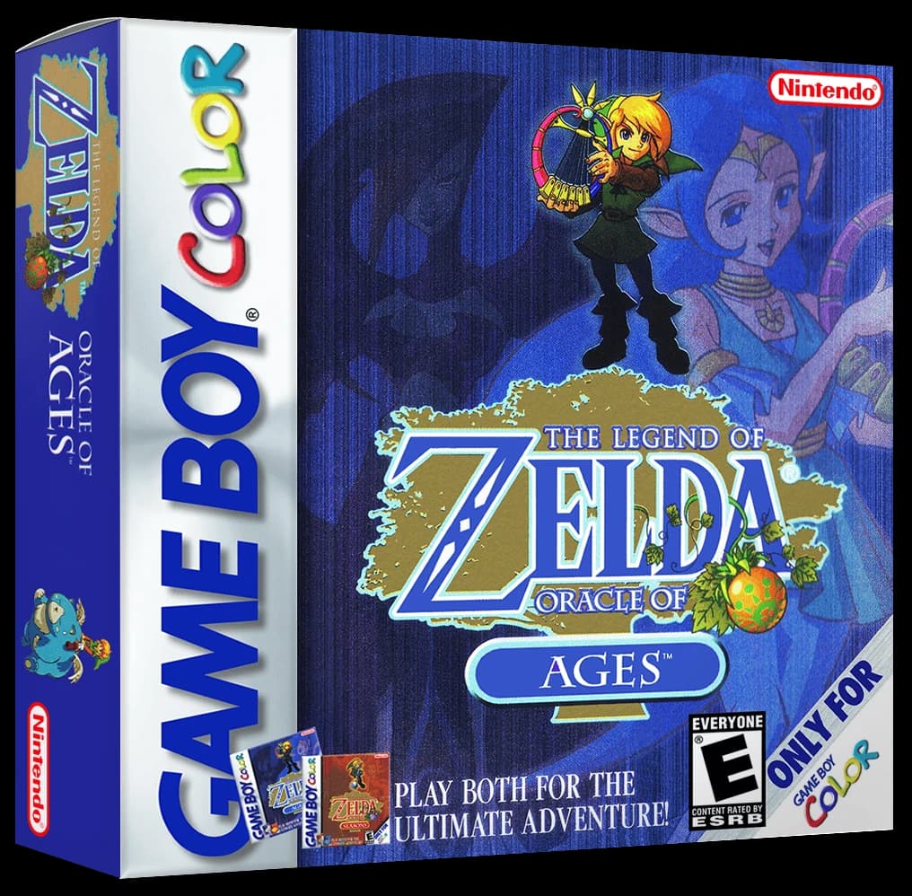 Zelda Oracle of Ages box art