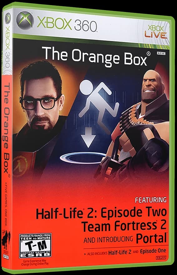 Orange Box 3D box (NA)