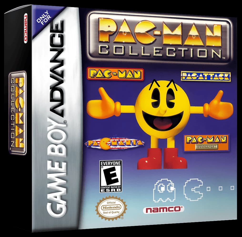 Pac-Man Collection 3D box (NA)