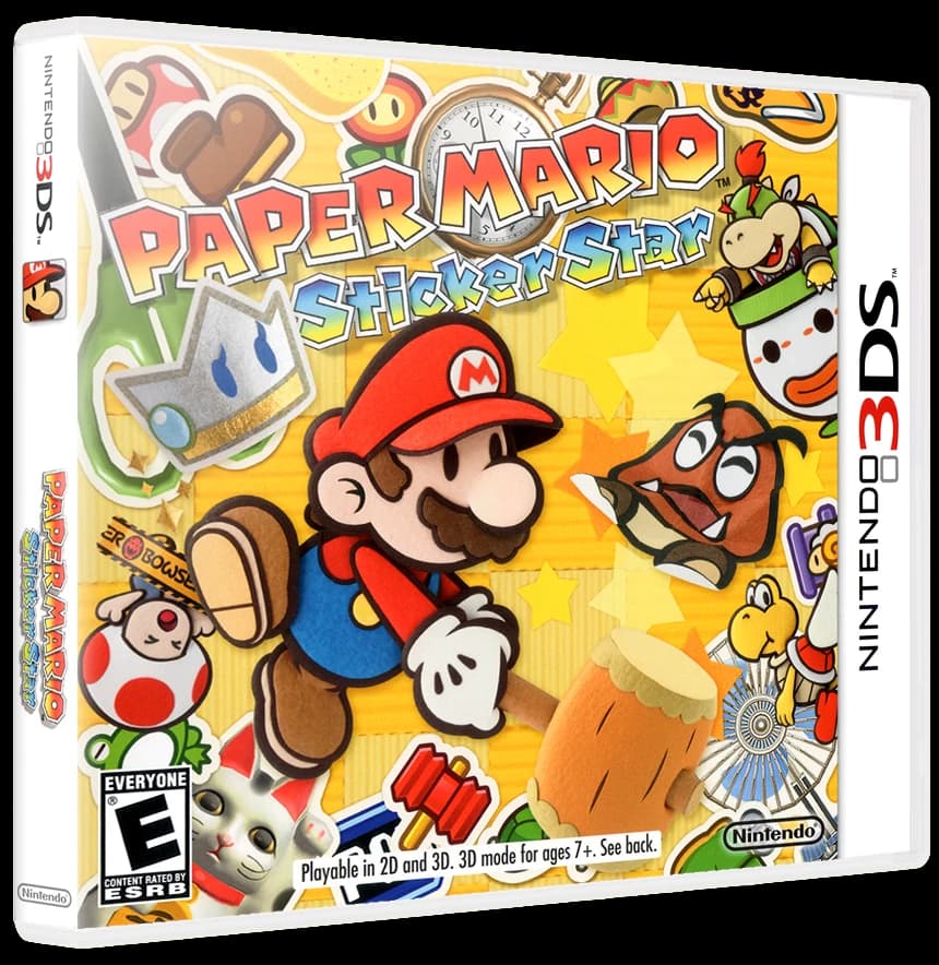 Paper Mario: Sticker Star box art