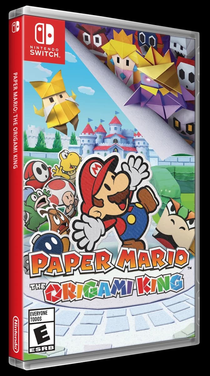 Paper Mario: The Origami King box art
