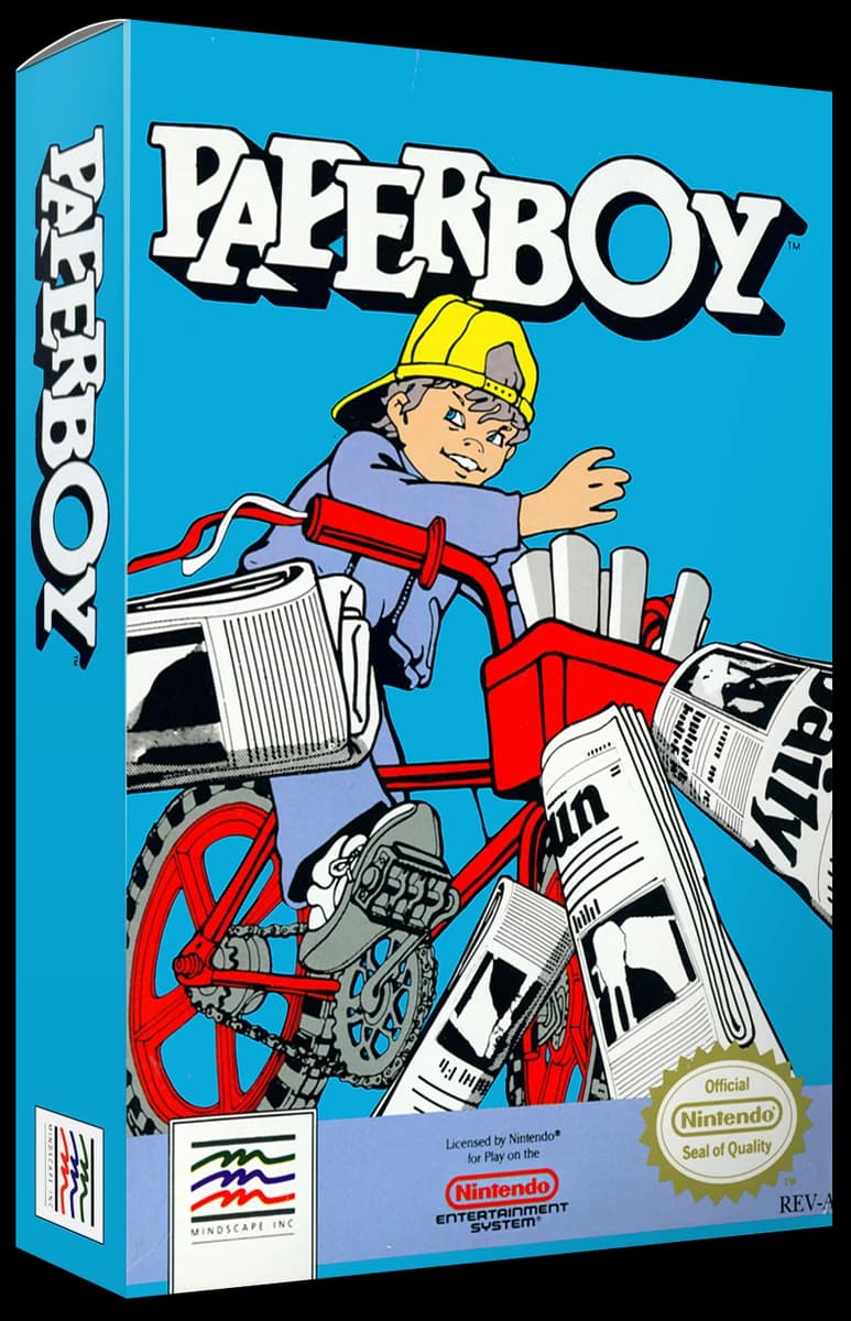 Paperboy 3D box (NA)