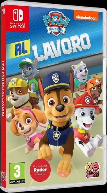 Paw Patrol on a Roll box art