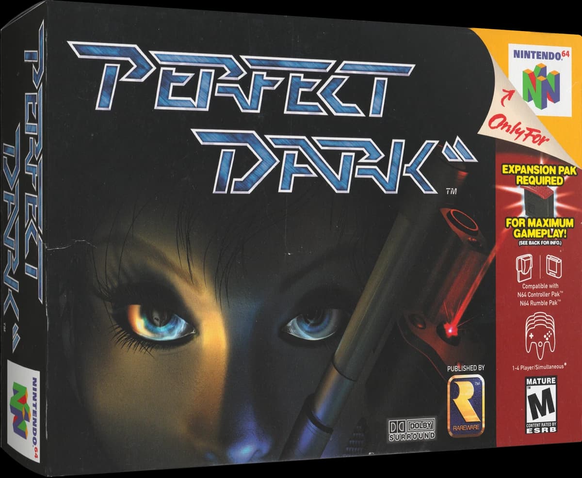 Perfect Dark box art