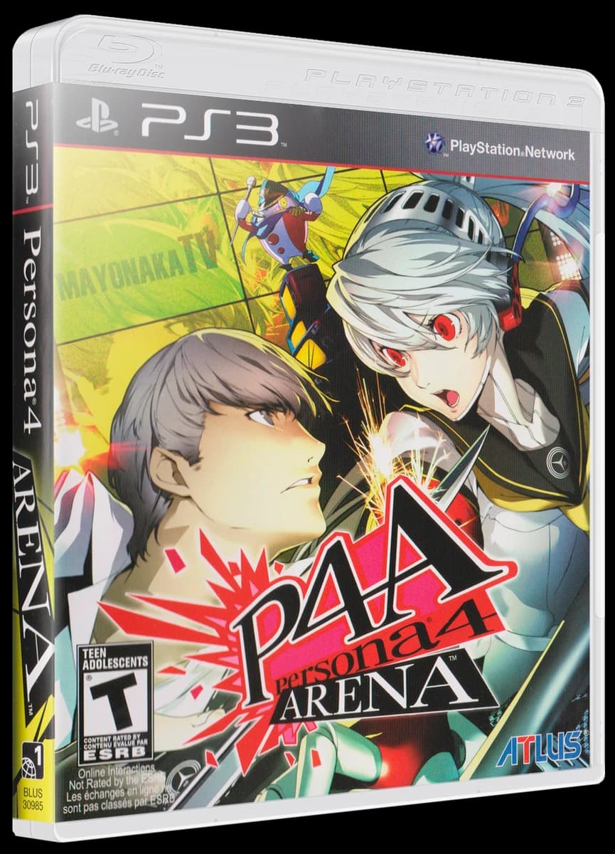 Persona 4 Arena box art
