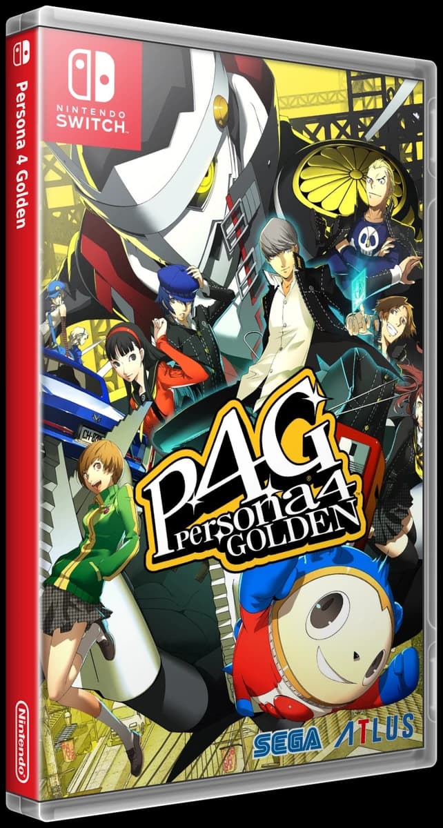 Persona 4 Golden box art