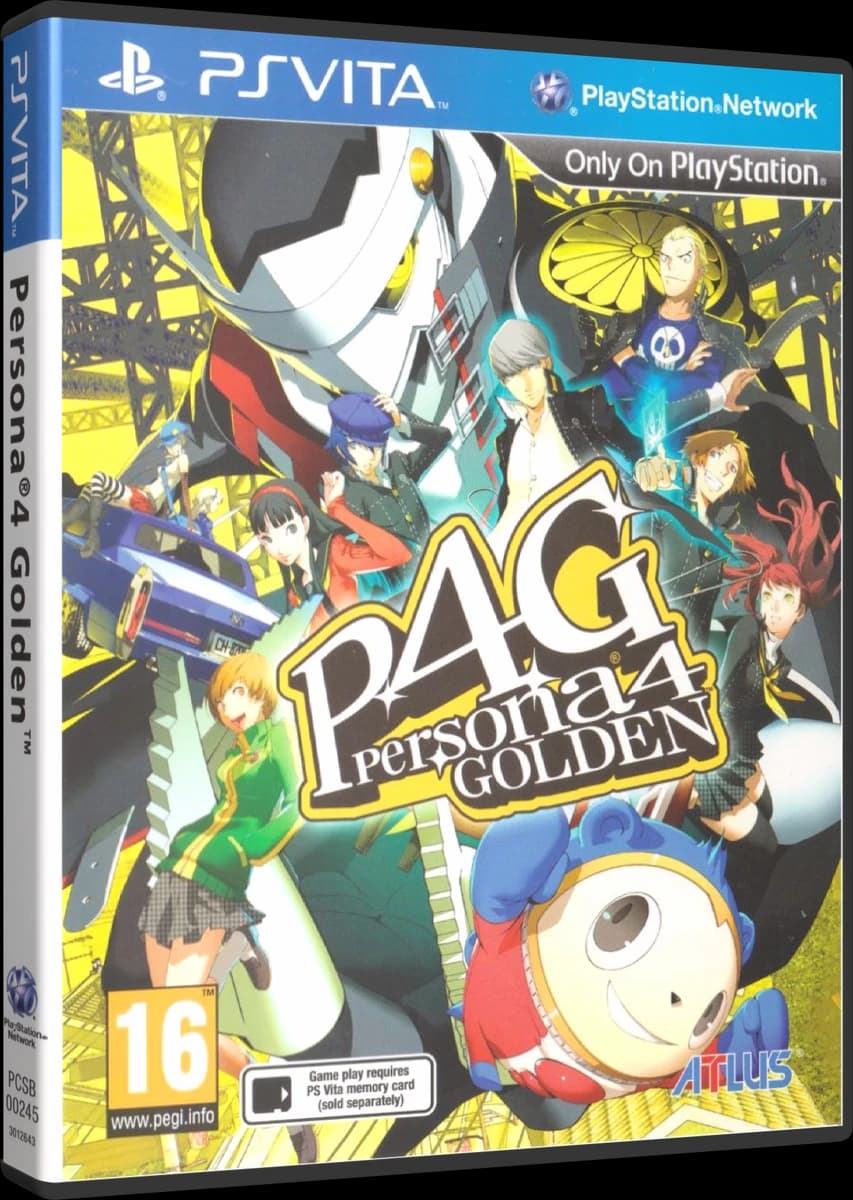 Persona 4 Golden box art
