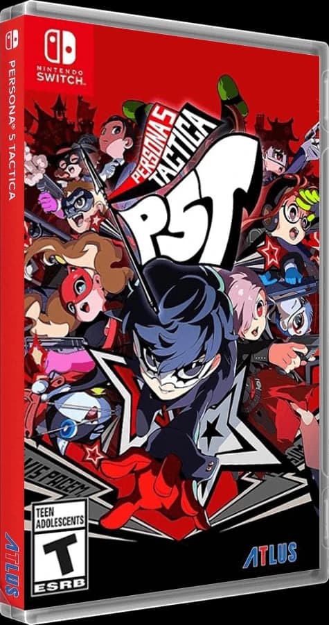 Persona 5 Tactica box art