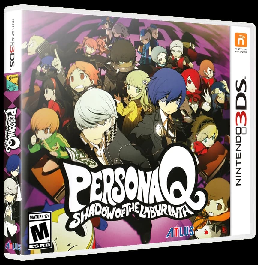 Persona Q: Shadow of the Labyrinth box art