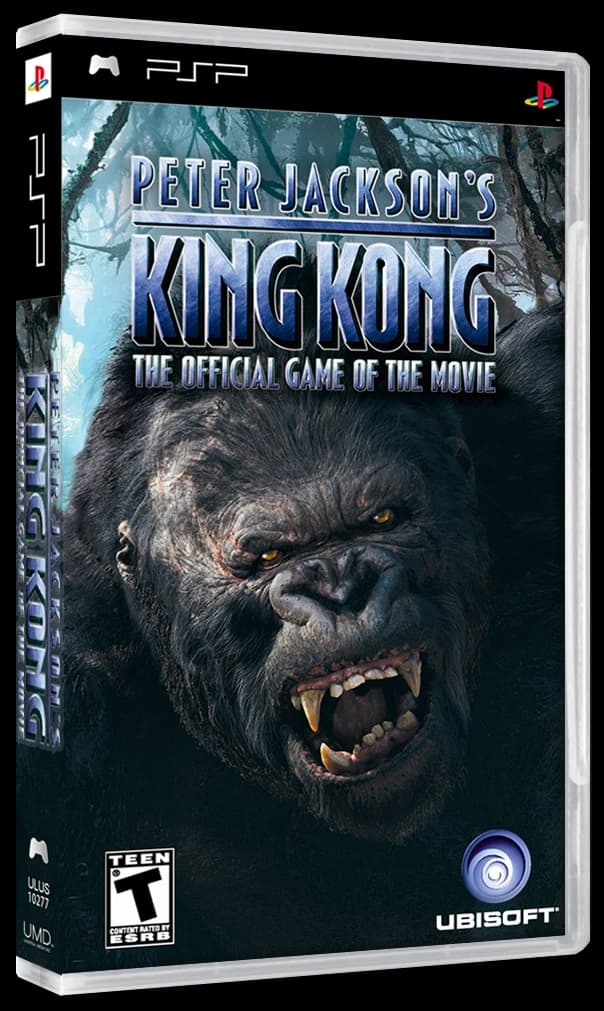 Peter Jackson's King Kong box art