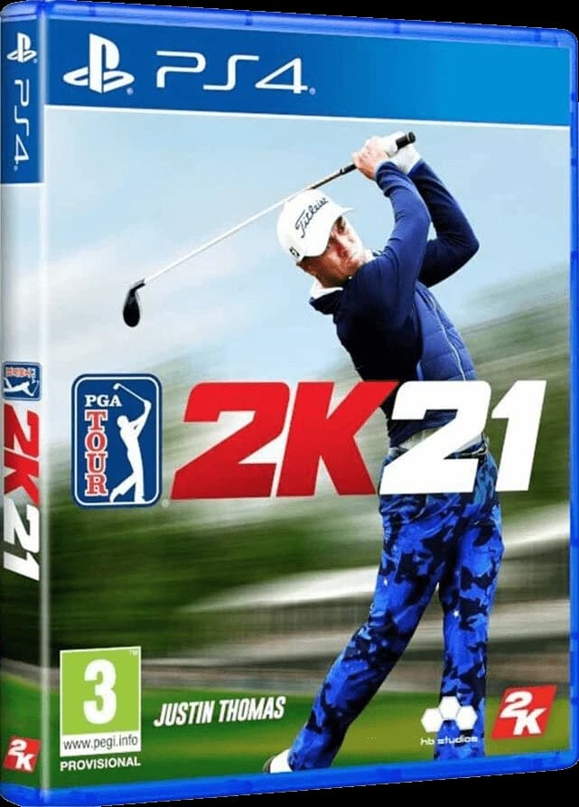 PGA Tour 2K21 box art