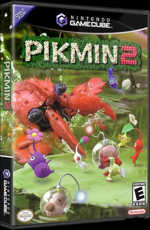 Pikmin 2 3D box (NA)