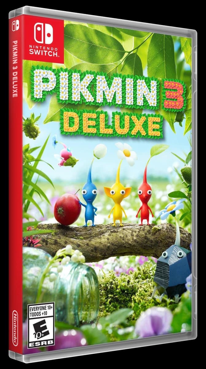 Pikmin 3 Deluxe box art